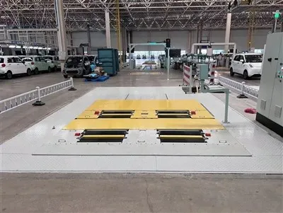 Bremsaafköst bifreiða Alhliða prófunarbekkur inniheldur háhraða ABS próf